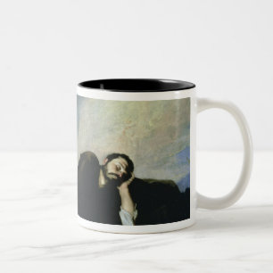 Jacob's Dream, 1639 Two-Tone Coffee Mug