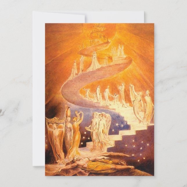 Jacob's Dream By William Blake (Front)