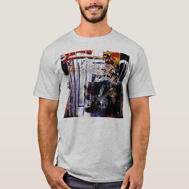 jacob's graffiti line shirt (Front)