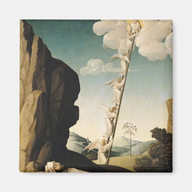Jacob's Ladder, c.1490 Magnet (Front)