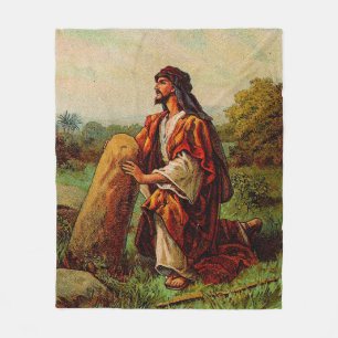 Jacobs Vision and Gods Promise Fleece Blanket