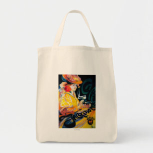 Jacqmotte Caf� Vintage PosterEurope Tote Bag