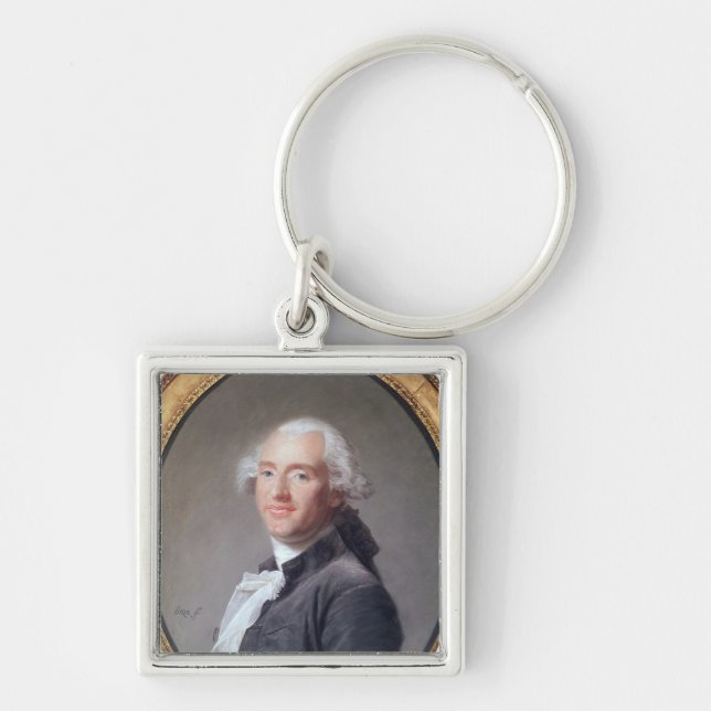Jacques Alexandre Cesar Charles Key Ring (Front)