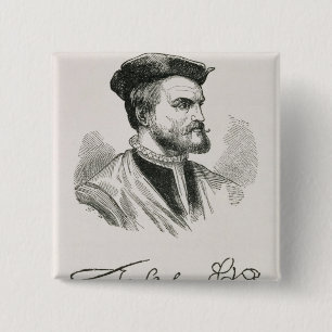 Jacques Cartier 15 Cm Square Badge