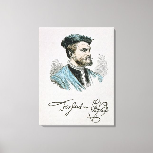 Jacques Cartier Canvas Print (Front)