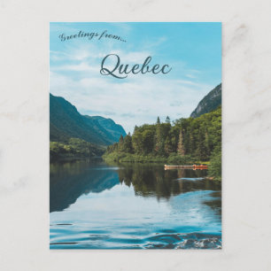 Jacques Cartier National Park Quebec Canada Postcard