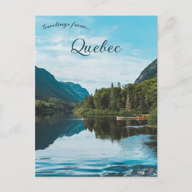 Jacques Cartier National Park Quebec Canada Postcard (Front)