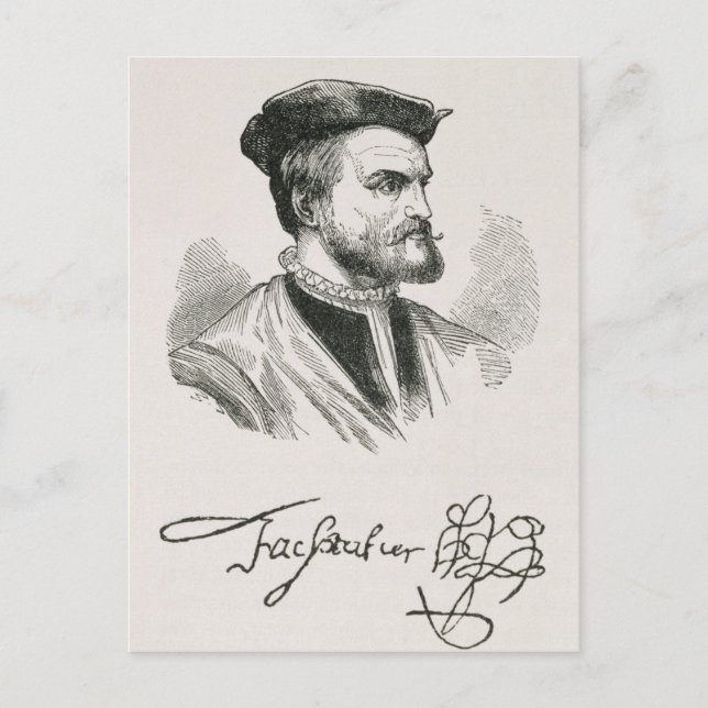 Jacques Cartier Postcard (Front)