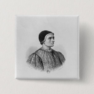 Jacques Coeur 15 Cm Square Badge