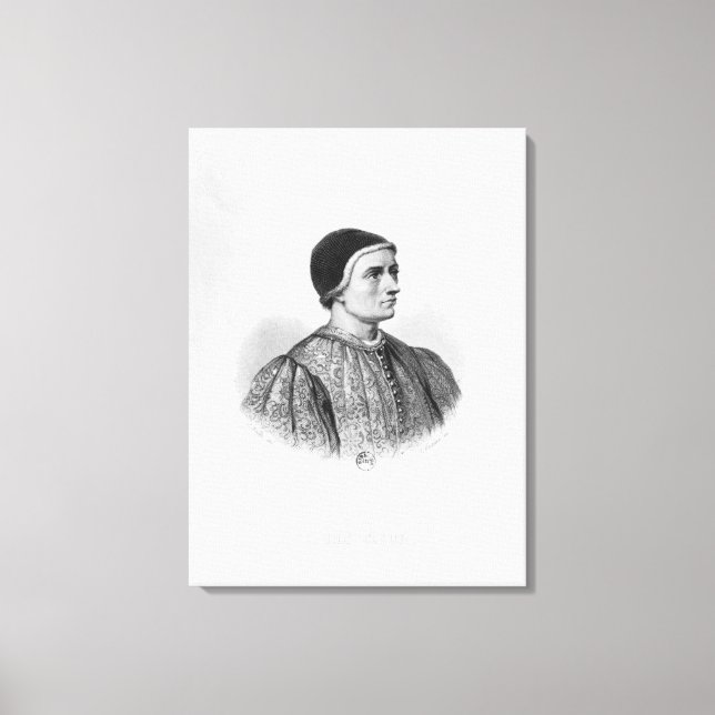 Jacques Coeur Canvas Print (Front)