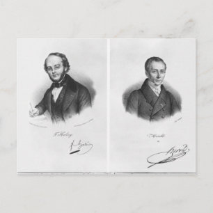 Jacques Fromental Halevy  and Ferdinand Herold Postcard
