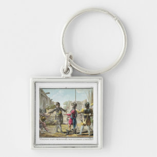 Jacques il Goyon, Lord of Matignon, Takes Montgome Key Ring