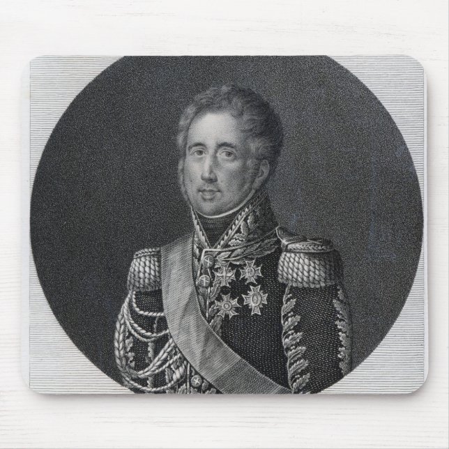 Jacques Law, Marquis de Lauriston Mouse Mat (Front)