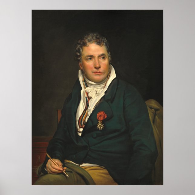 Jacques-Louis David - Georges Rouget Fine Art Poster (Front)