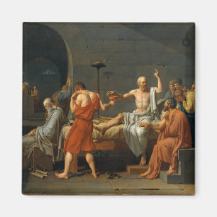 Jacques-Louis David The Death of Socrate Magnet