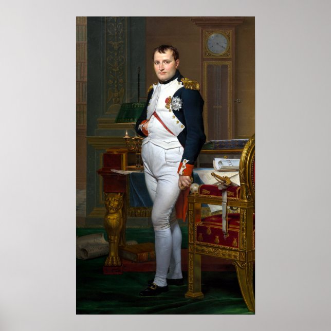 Jacques-Louis David The Emperor Napoleon Poster (Front)