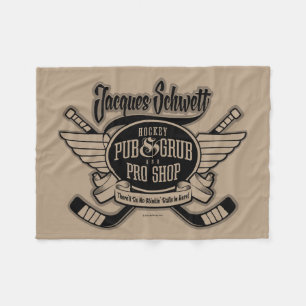 Jacques Schwett Hockey Pro Shop Fleece Blanket