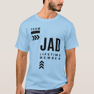 Jad Personalised Name Birthday Gift T-Shirt