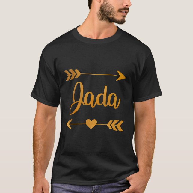 Jada Personalised Name Funny Birthday Custom Mum G T-Shirt (Front)