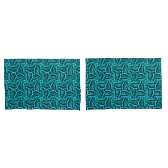 Jade And Black Pillowcase (Front-Set)