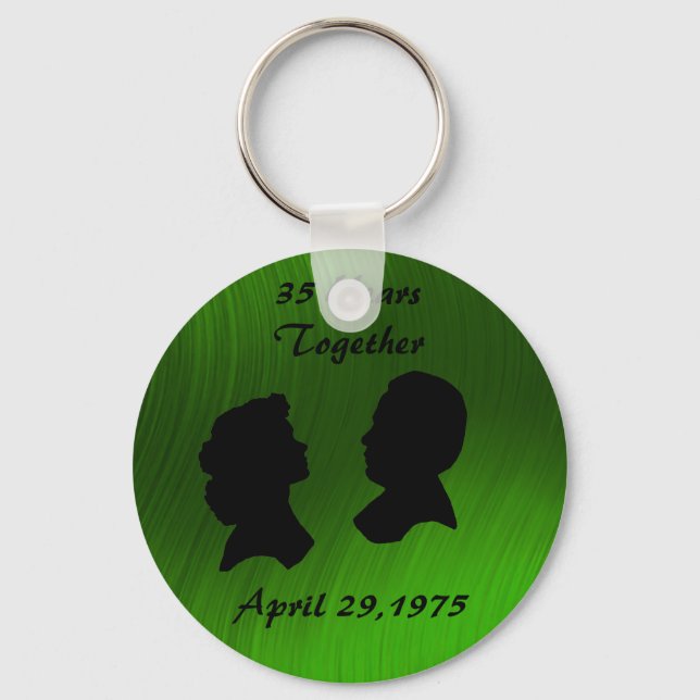 JADE  ANNIVERSARY-KEYCHAIN KEY RING (Front)