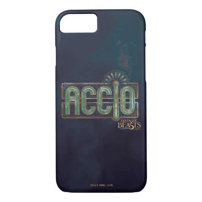 Jade Art Deco ACCIO™ Spell Graphic Case-Mate iPhone Case (Back)