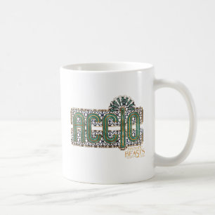Jade Art Deco ACCIO™ Spell Graphic Coffee Mug