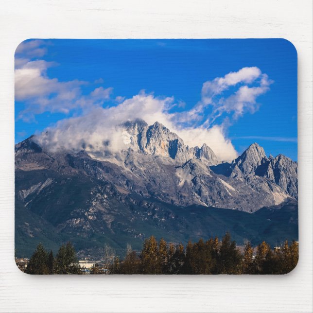 Jade Dragon Snow Mountain Mousepad (Front)