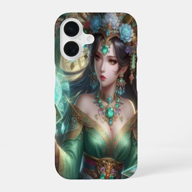 Jade Enchantress iPhone Case (Back)