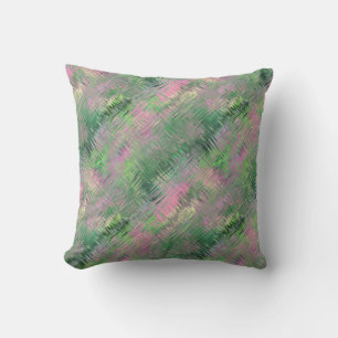 Jade Green Crystal Gel Pattern Cushion