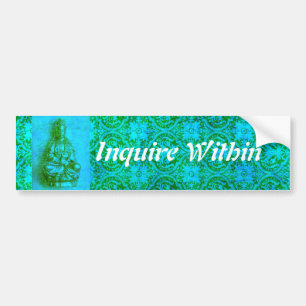 Jade Kwan Yin Bumper Sticker