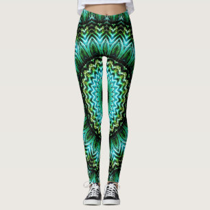 Jade Mandala Leggings