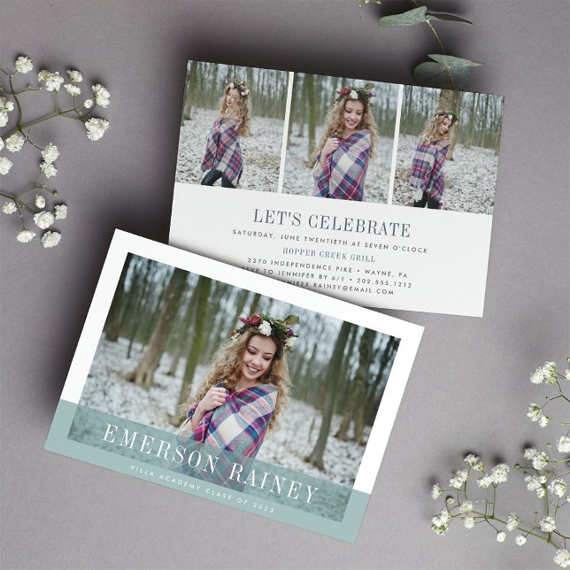 Jade | Photo Graduation Announcement & Invitation (Creator Uploaded)