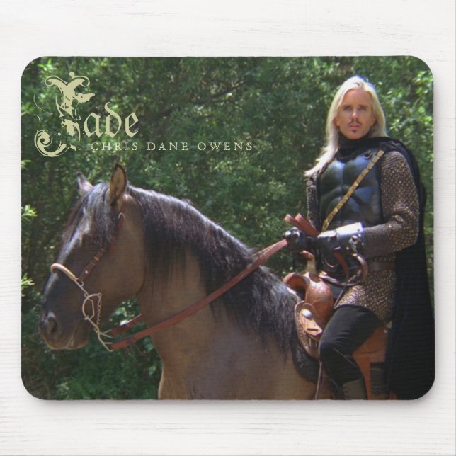 JADE- RIDER -Mouse Pad Mouse Mat (Front)