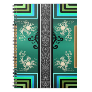 Jade Surf Notebook
