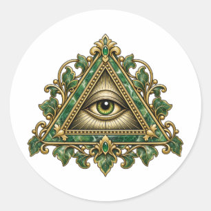 Jade Vine Eye Sticker