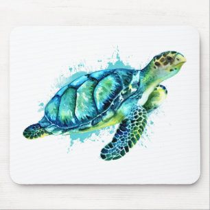 JadeTurtle Love Turtles save turtles Mouse Mat