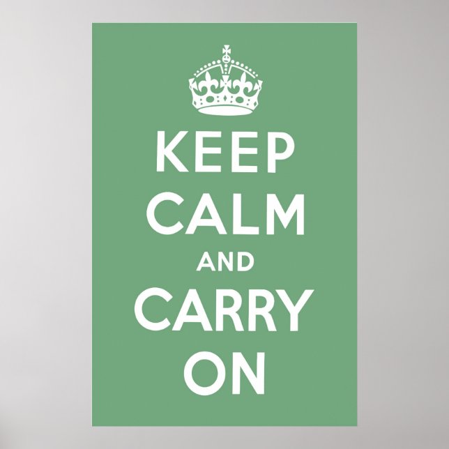 Jadite Green Poster (Front)