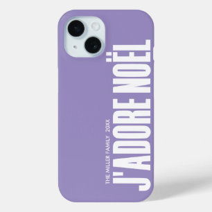 J'adore Noël! iPhone 15 Case