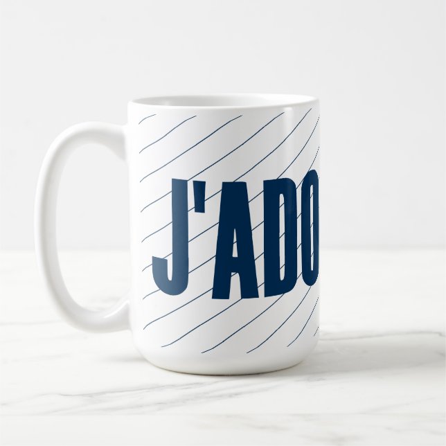 J'adore Noël! Coffee Mug (Left)