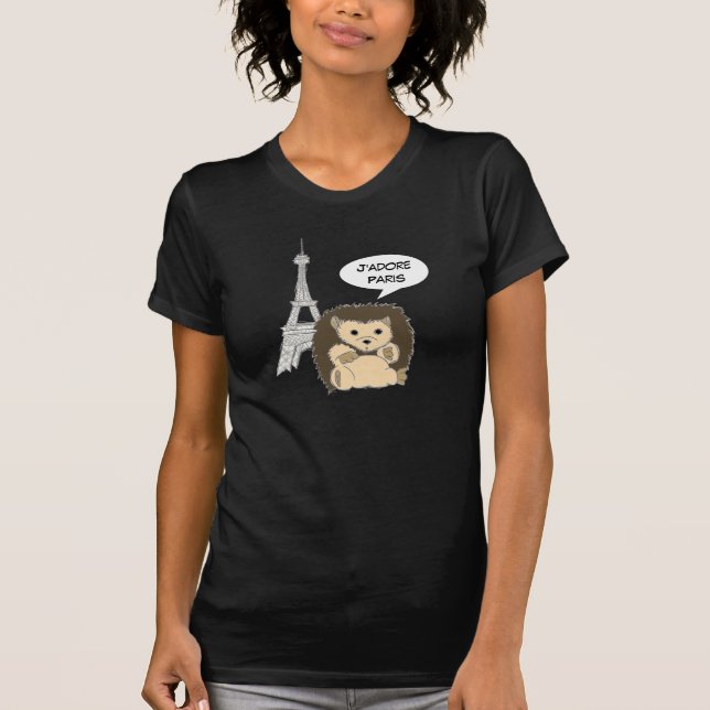 J'Adore Paris HedgeHog Shirts (Front)