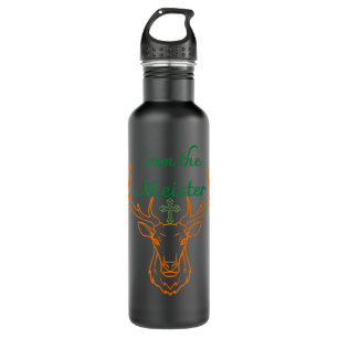 Jaegermeister Meister Deer Family Dad Mum Naughty  710 Ml Water Bottle