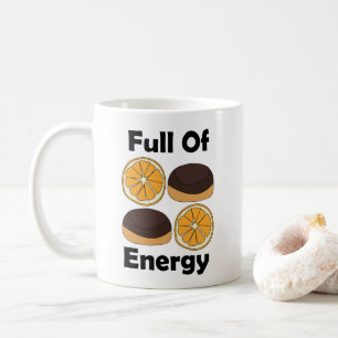 Jaffa Chocolate Orange Cake Full Of Energy Coffee Mug