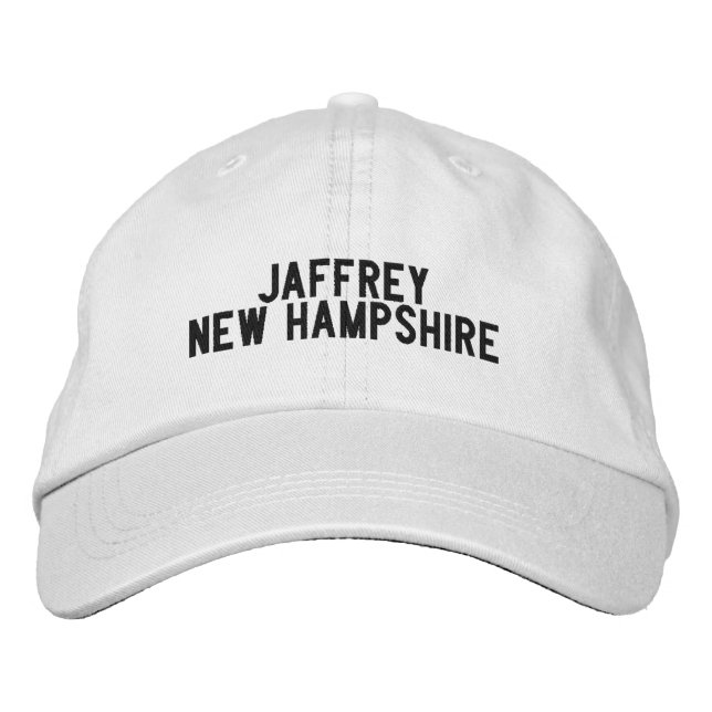 Jaffrey New Hampshire Hat (Front)