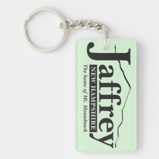 Jaffrey, New Hampshire Keychain