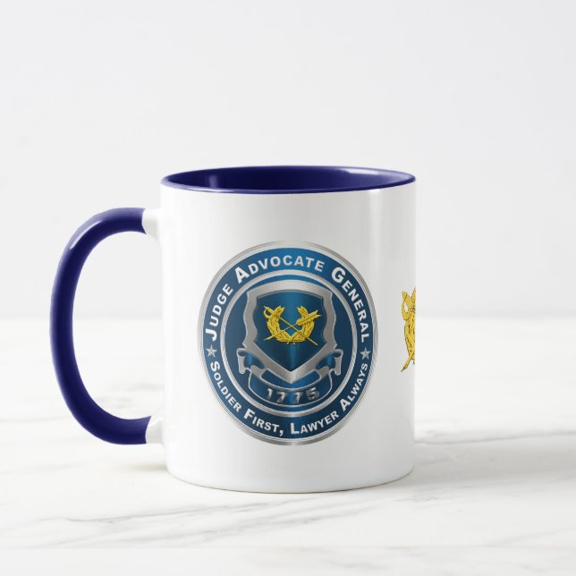 JAG Judge Advocate General Corps Mug (Left)