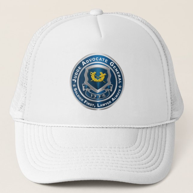 JAG judge Advocate General  Trucker Hat (Front)