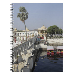 Jag Mindar Palace, Lake Pichola, Udaipur, India. Notebook