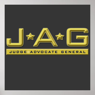 JAG TV Show Logo Poster