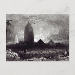 Jagannath Temple, engraved by A. Picken, 1837 Postcard